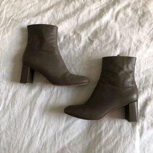 Maryam nassir Zadeh Agnes Boot, Pebble Leather 40